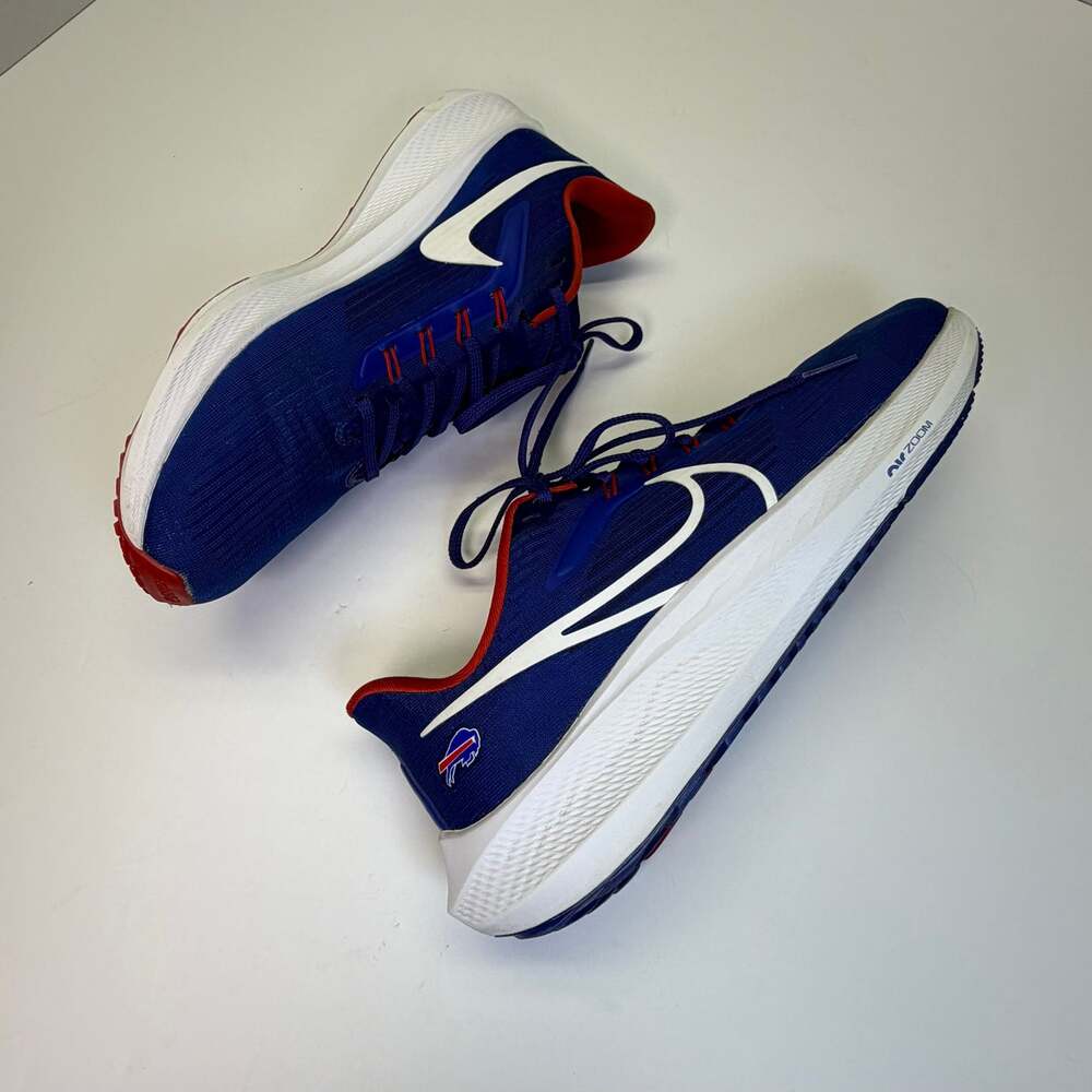 Nike Air Zoom Pegasus 39 Buffalo Bills NFL Sneakers Men’s 9.5 - Picture 8 of 14